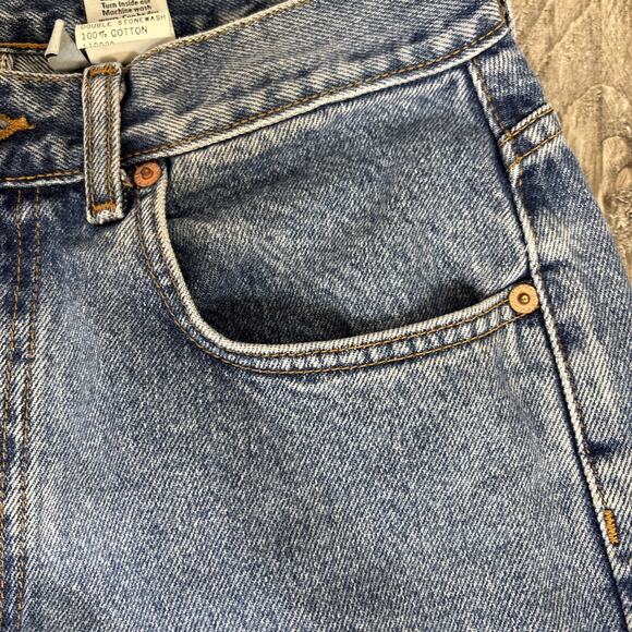 Calvin Klein 12" High Rise Double Stone Wash Jeans 8 - Picture 4 of 14
